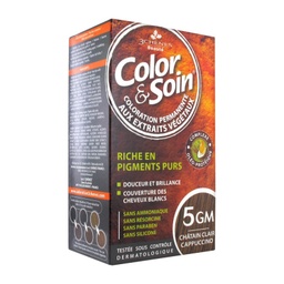 [3CH079] Color &amp; Soin Chatain Clair Cappuccino -5Gm