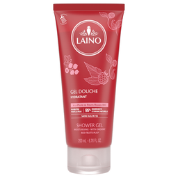 Gel douche à la pulpe de fruits BIO ( Fruits rouges) 200 ML