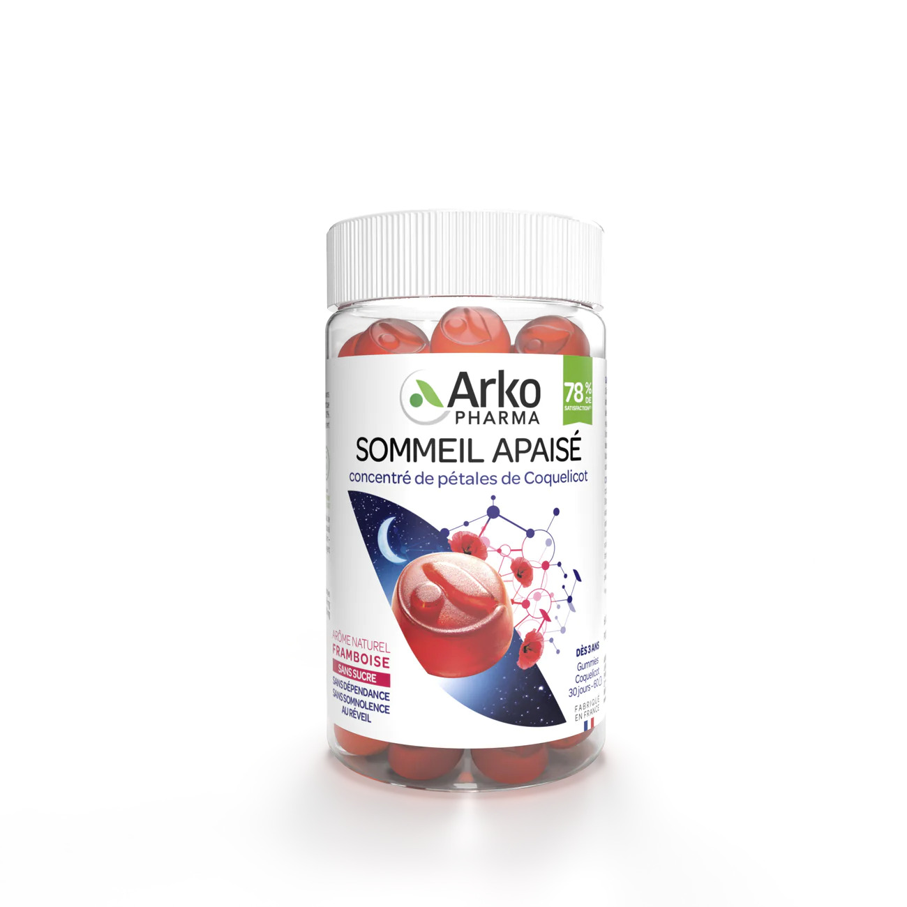 [ARK126] Gummies Coquelicot Sommeil 60