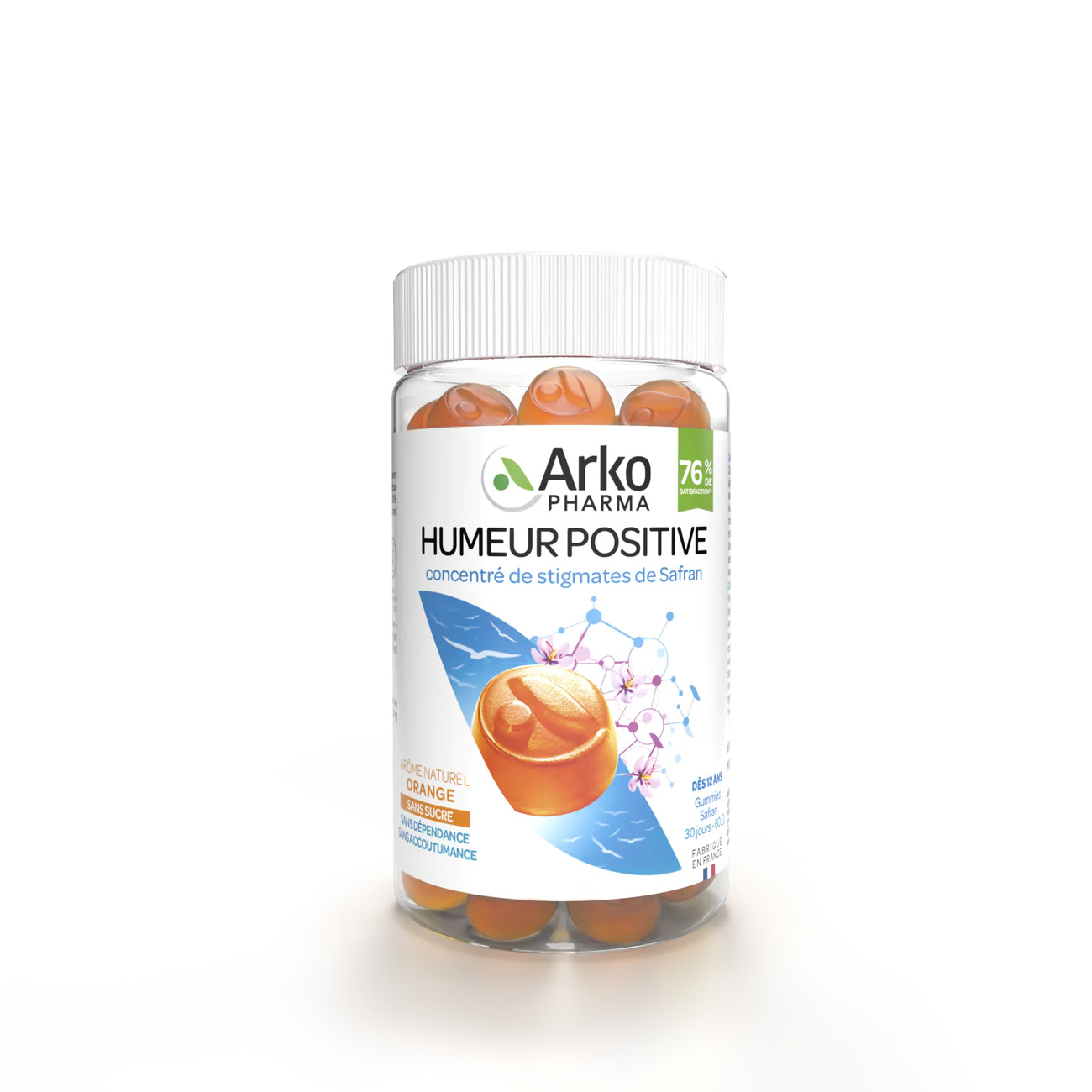 [ARK127] Gummies Safran Humeur Positive 60