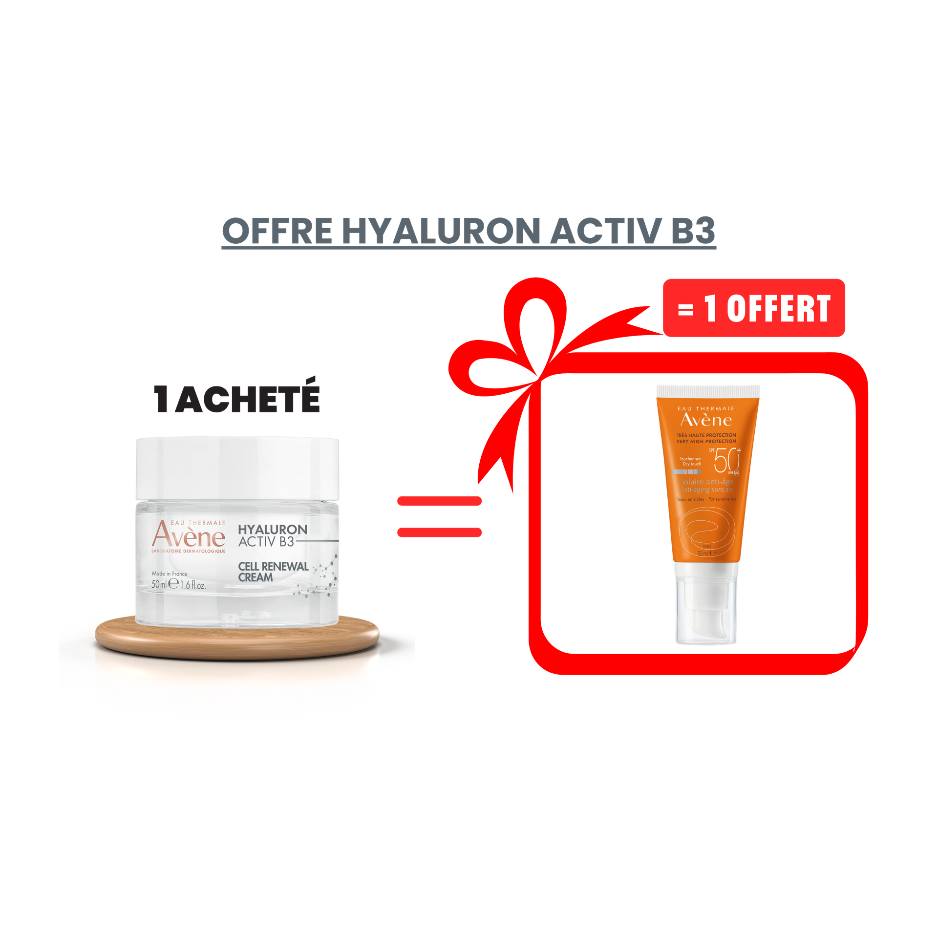 OFFRE HYALURON CREME JOUR POT 50ML